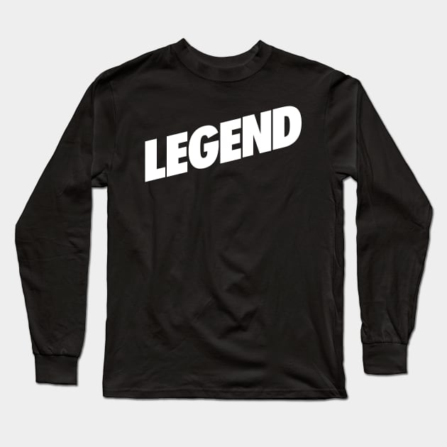Legend wht Long Sleeve T-Shirt by Tee4daily